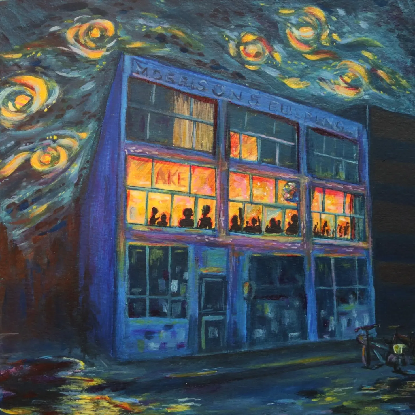 Painting of 13 Garrett Street>